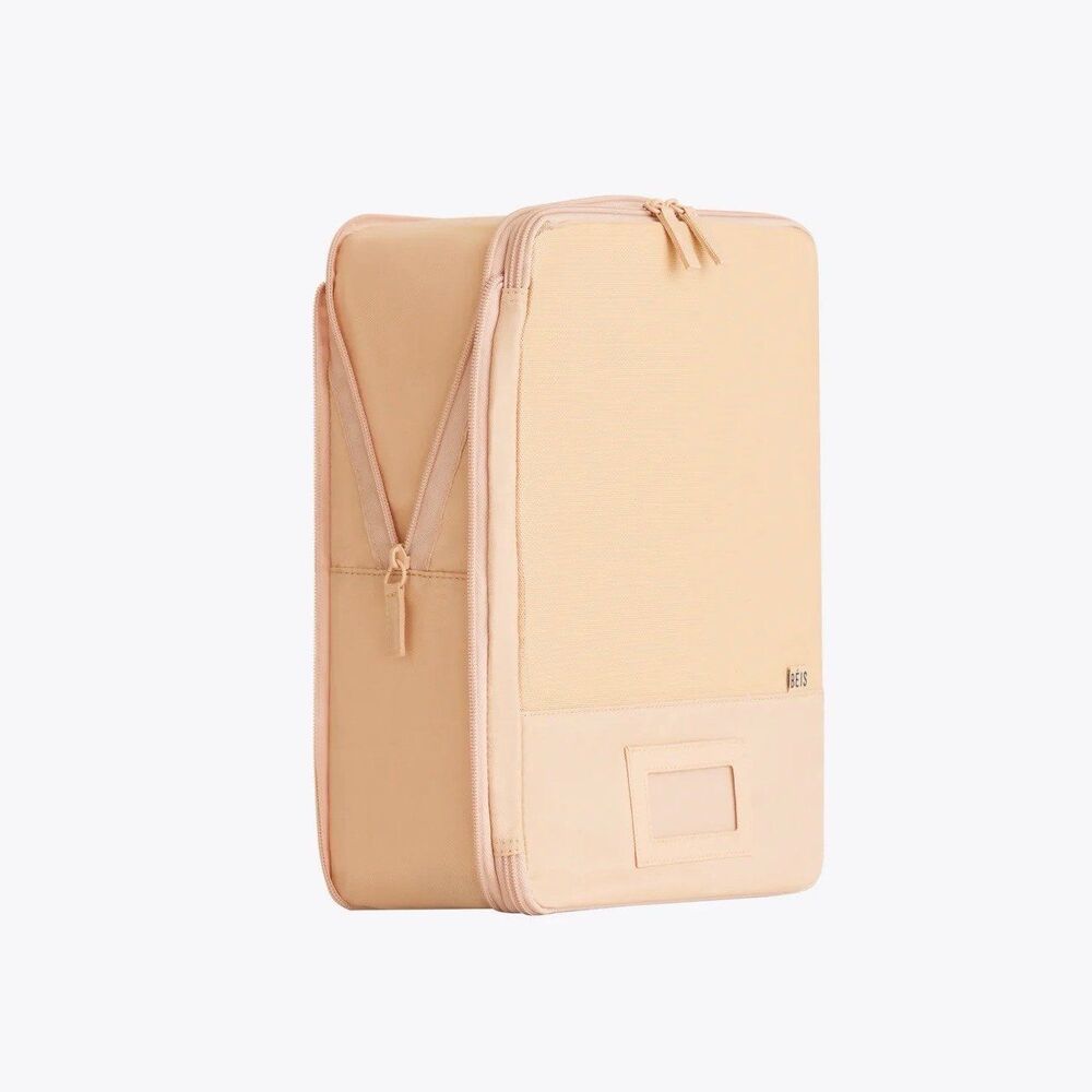 BEIS The Compression Packing Cubes 4 pc Beige - Picture 4 of 5